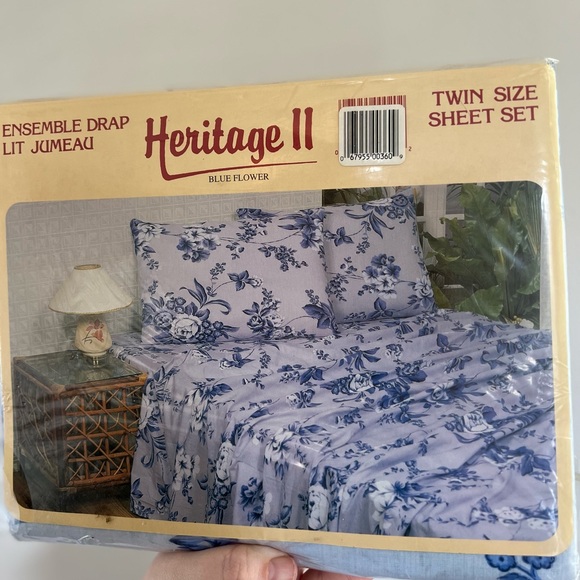 vintage twin bedsheet set brand new in packaging - Picture 2 of 7
